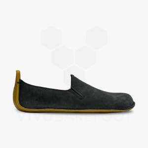 Men's Vivobarefoot Ababa II Lifestyle Shoes Obsidian | IL303VJ