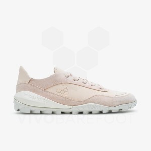 Men's Vivobarefoot Novus Hiking Shoes Beige | IL410SZ