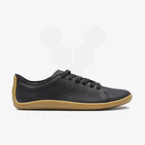 Women's Vivobarefoot Addis Lifestyle Shoes Black | IL143ZD